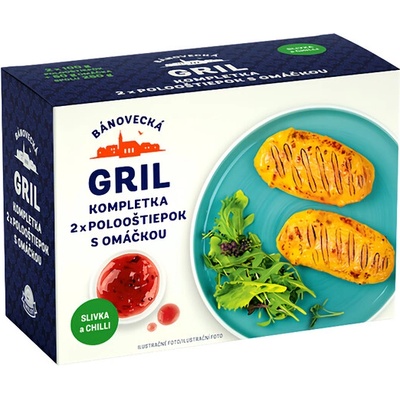 Milsy Bánovecká Gril kompletka polooštiepok s omáčkou 2 x 100 g