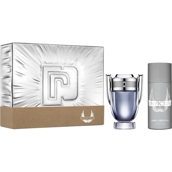 Paco Rabanne Invictus Комплект (EDT 100ml + Deo Spray 150ml) за Мъже