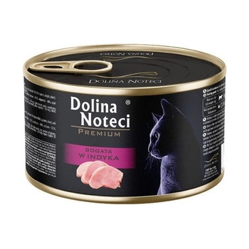 Dolina Noteci Premium за котки, богат на пуйка, 185 г