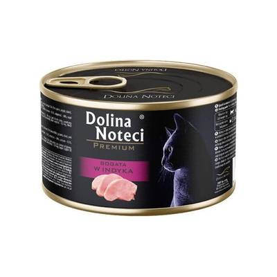 Dolina Noteci Premium за котки, богат на пуйка, 185 г