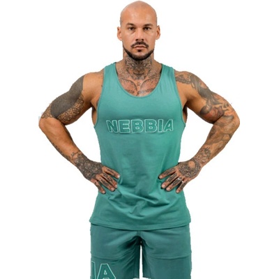 Nebbia Olympia Fitness tílko Strenght 714 green – Zbozi.Blesk.cz