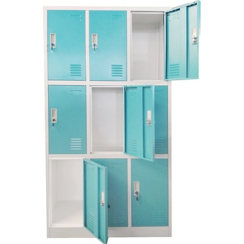 Image 1 of RFG Метален гардероб rfg 4035180058 - сив/тюркоаз (4035180058)