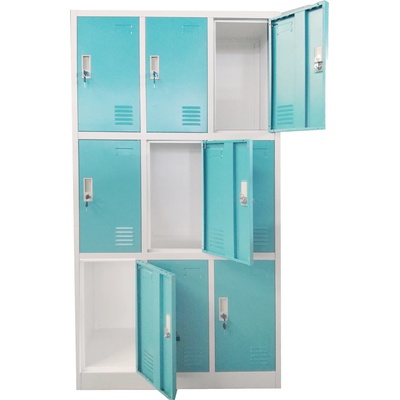 RFG Метален гардероб rfg 4035180058 - сив/тюркоаз (4035180058)