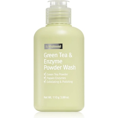 Wishtrend Green Tea & Enzyme нежна почистваща пудра 110 гр