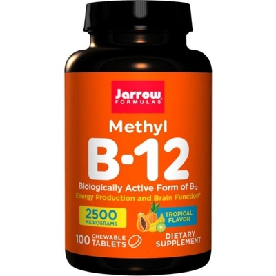 Jarrow Formulas Methyl B-12 2500 mcg [100 Подезични таблетки ]