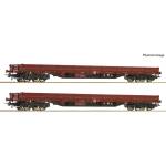 Roco Комплект от два товарни вагона ZSSK Cargo VI (6600186)