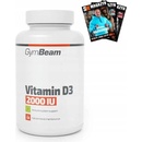 GymBeam Vitamin D3 2000 IU unflavored 60 kapslí