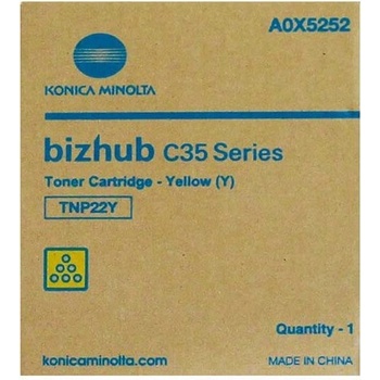 Konica Minolta TNP-22Y Жълт (yellow) оригинален тонер (A0X5252)