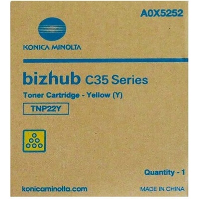 Konica Minolta TNP-22Y Жълт (yellow) оригинален тонер (A0X5252)