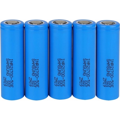 Samsung 5000mAh INR21700-50E 5 ks