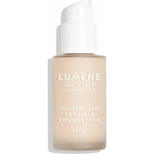 Lumene Invisible Illumination Vegan Collagen Serum in Foundation ľahký make-up s vyživujúcim účinkom SPF30 00 30 ml