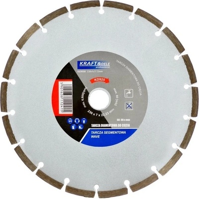 Kraft&Dele Diamantový kotúč 230 x 7 x 22,23 mm KD925