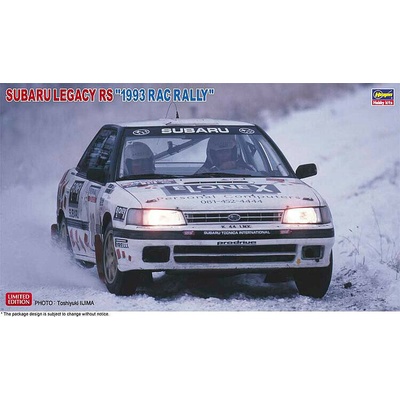 Hasegawa Subaru Legacy RS 1993 RAC Rally 1:24