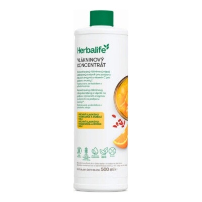 Herbalife Vlákninový koncentrát 500 ml Sladký pomaranč a bobule Goji