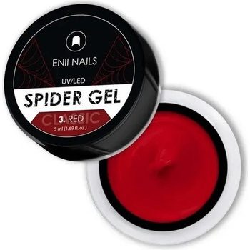 Enii Nails Classic Spider Gel 3 red 5 ml