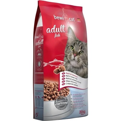 Bewi Cat Възрастен Риба 20 кг