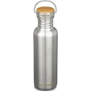 Klean Kanteen Reflect w Bamboo Cap brushed stainless 800 ml