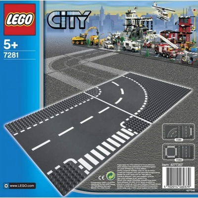 LEGO® City 7281 Křižovatka T + zatáčka