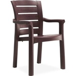 Novussi NOVUSSI-Стол MILANO WOOD D: 60cm/ H: 90cm/W: 57cm/SH: 45 (C012)КАФЯВ (0142314)
