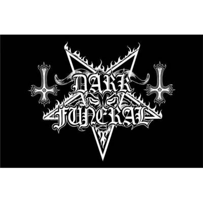 Spiral Vlajka Dark Funeral - Logo Velikost: UNI