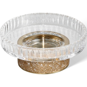 DECOR WALTHER Сапунерка Rocks релефна златна мат (0934382)