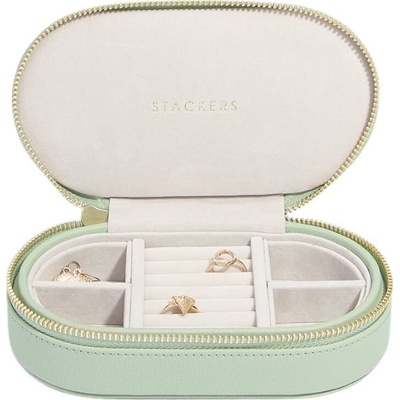 Stackers Travel oválná šalvějově zelená