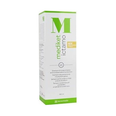 BOIRON Mediket Ictamo šampon mastné lupy a seborea 80 ml