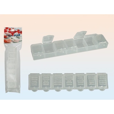 Obzor Dávkovač léků typ 02 týdenní bílý – Zbozi.Blesk.cz