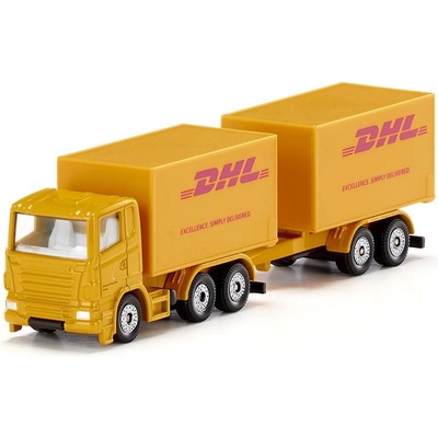 Siku Blister DHL kamion s přívěsem