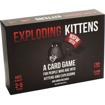 Asmodee Настолна игра Exploding Kittens: NSFW Edition - парти (BGBG0001111N)