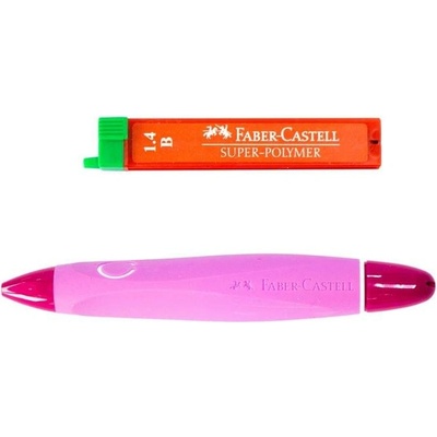 Faber-Castell Автоматичен молив, детски, с мини графити, роз (1015140015)