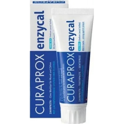 CURASEPT Паста за зъби Без SLS , Curaprox Enzycal 950 ppm 75ml
