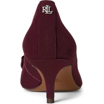 Lauren Ralph Lauren Велурени обувки с тънък ток Lauren Ralph Lauren Adrienne Bow (802980116003.600)