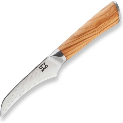Dellinger Нож за кантиране SOK OLIVE SUNSHINE DAMASCUS, 8 см, Dellinger (DNGRKHOK35)