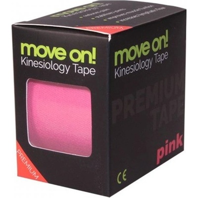 Move On Kineziologická páska pink 5 cm x 5 m