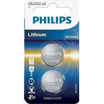 Philips CR2032 2ks CR2032P2/01B