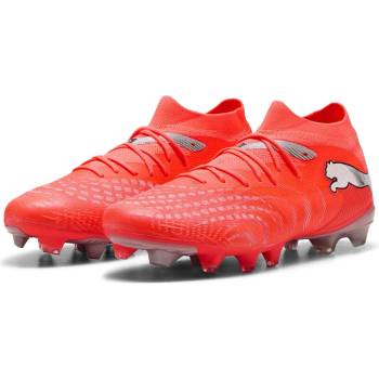 PUMA Дамски футболни бутонки Puma Womens PUMA Future 9 Match Firm Ground Football Boots - Red/Silver