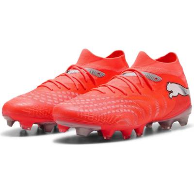 PUMA Дамски футболни бутонки Puma Womens PUMA Future 9 Match Firm Ground Football Boots - Red/Silver
