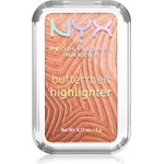 NYX Professional Makeup Buttermelt Highlighter озарител цвят butta in bronze 35 5 гр