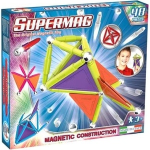 Supermag магнитен строителен комплект Tags trendy 48бр (0155)