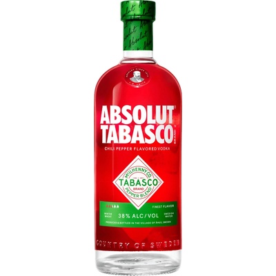 Absolut Tabasco 38% 0,7 l (čistá fľaša)