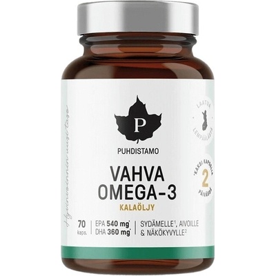 Puhdistamo Strong Omega 3 540mg EPA 360mg DHA 70 kapsúl