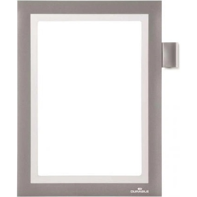 DURABLE Panel DURAFRAME NOTE A5 strieborný