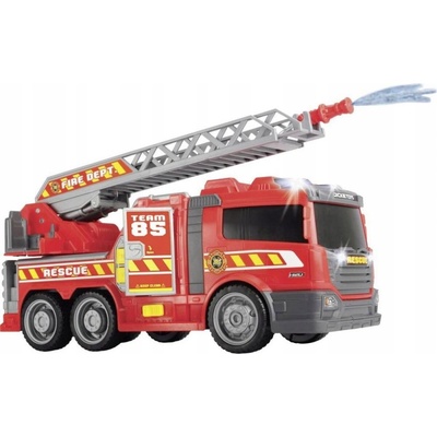 Dickie Hasičské auto Toys červené so zvukom a svetlom mierka 1:64 3 roky+