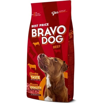 Суха храна за кучета Bravo Dog говеждо 10 кг (91110000346)