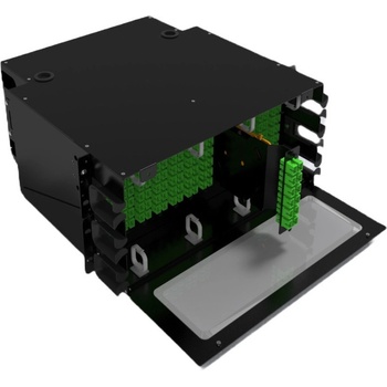 MegaF Оптичен панел за до 144 sc или 288 lc порта, незареден (999321)