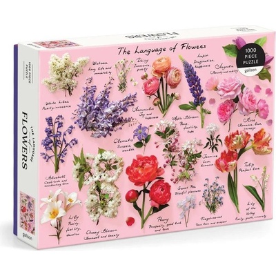 Galison The language of flowers 1000 dílků – Zboží Dáma