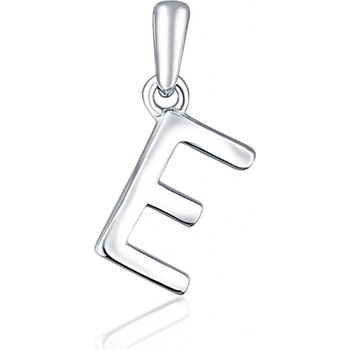 JVD strieborný prívesok písmeno "E" SVLP0948XH2000E