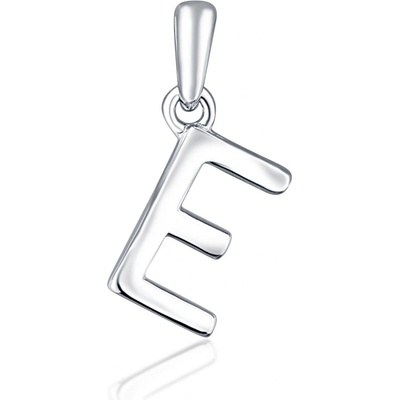 JVD strieborný prívesok písmeno "E" SVLP0948XH2000E