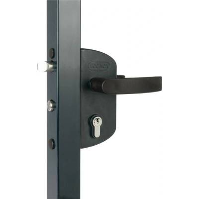 Zámek LOCINOX pro bránu s profilem 40x40 mm, antracit, LAKZ4040P1L7016VCAP